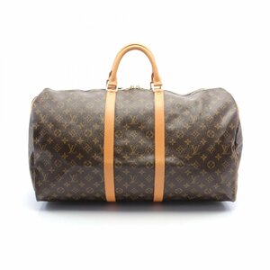 ルイ・ヴィトン キーポル55 モノグラム ブランドオフ LOUIS VUITTON ボストンバッグ モノグラム 中古 メンズ レディース