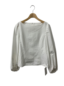 FOXEY NEWYORK フォクシー ブラウス 40 Blouse Spring Waltz ホワイト バッグジップ