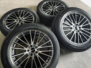 ★タイヤ新品 ホイール超美品★ 4本 ボルボ XC60 19インチ 235/55R19 8J +50 5H PCD108 ボルボ認証ミシュラン サマータイヤホイール A-4-97