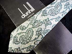 ♪今週の特売980円～♪0759W♪状態並品【dunhill】ダンヒル【ペイズリー 柄】ネクタイ♪