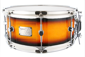 1ply series Soft Maple 6.5x14 SD SH Tobacco Burst LQ