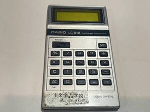 レトロ　電卓　カシオ　LC-818 CASIO 