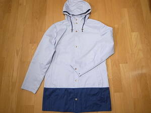 【送料無料 即決】LAUREN RALPH LAUREN ローレン ラルフローレン COLORBLOCK RAINCOATカラーブロック レインコート 新品タグ付 40R REGULAR