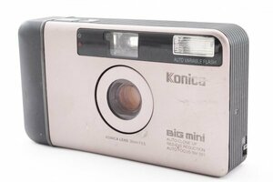 Konica コニカ Big mini BM-301 コンパクトフィルムカメラ 動作良好 [2005152]