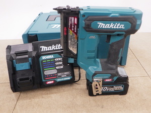 中古 マキタ makita 40Vmax 35mm充電式ピンタッカ PT001G 新でん