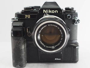 ★ジャンク★ ニコン NIKON FG ボディ ＋ NIKKOR-S 50ｍｍ Ｆ1.4 ＃Ａ2031