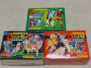 【未開封Box】PANINI CALCIO 96 97 98 セリエA 