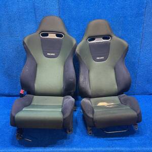 [AK-0024924] H13 ホンダ アコード ユーロR CL1　『　純正 RECARO レカロ セミバケット シート 左右 　』　594292