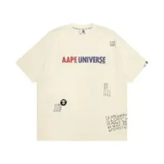 【新品】【完売品】AAPE BY *A BATHING APE® ロゴ Tシャツ