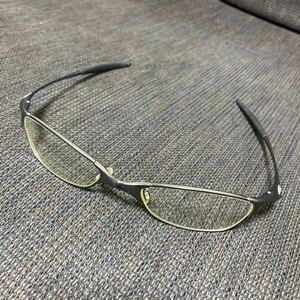 【美品】OAKLEY WIRE TAP オークリー ワイヤータップ スポーツサングラス 11-514 度入り