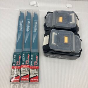 1円　マキタ makita 充電器 電動工具 バッテリー　BL1860B 6.0Ah 18v レシプロソー刃　BIM55 まとめ　電動工具　No.1-012-100