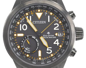 [美品] 稼働品【CITIZEN】シチズン プロマスター LANDシリーズ CC3067-88E エコドライブ 衛星電波時計 動作OK 中古品 定価14.3万