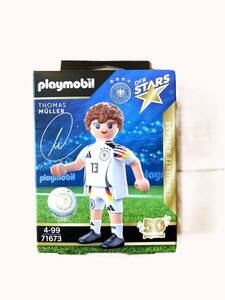 Playmobil プレイモービル　サッカー　ドイツ代表 Thomas Mller トーマス・ミュラー　限定 adidas　71673　未使用　送料無料