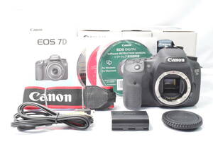 ☆ほぼ新☆700shot!! Canon デジタル一眼レフカメラ EOS 7D ボディ EOS7D