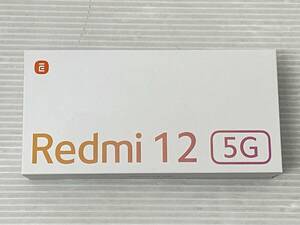 Xiaomi Redmi 12 5G XIG03SKA ミッドナイトブラック4GB RAM 128G ROM UQモバイル 未使用品 