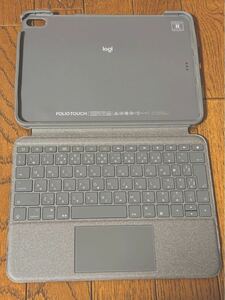 ロジクール Logicool FOLIO TOUCH Air第4世代用 iK1094BKA