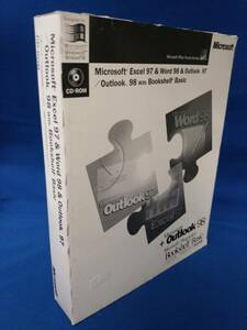 Microsoft Office Excel97 ＆ Word98 ＆ outlook97 / outlook98 with Bookshelf Basic