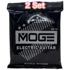 【格安/良品】MOGE GE-10 エレキギター防錆コーティング弦 10-46 2セット