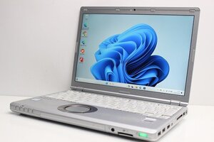 1円スタート ノートパソコン Windows11 WPS office搭載 Panasonic レッツノート CF-SZ6 第7世代 Core i5 SSD256GB メモリ8GB カメラ