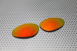 LINEGEAR　オークリー　ペニー用交換レンズ　ポリカレンズ　カーディナルレッド　Oakley　X-Metal Penny