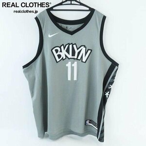 ☆NIKE/ナイキ Brooklyn Nets/ブルックリン ネッツ #11 Kyrie Irving バスケットボール ユニフォーム AT9792-004/3XL /000