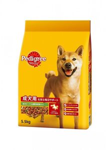 ペディグリー PDN3 成犬用 旨みビーフ&緑黄色野菜入り 5.5kg・ドライ ドッグフード