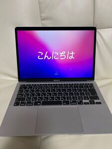 極美品　MacBook Air M1 256GB MGN93J/A