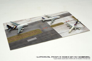 1/600　CXBS-AL0600-002a　滑走路　空港　421x251mm　[箱庭技研]コレクションケースX用ベースシール