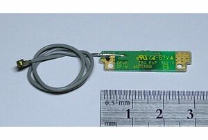 ◆ Mini PCI-E等 内蔵 Wi-Fi 無線LANモジュール用 小型アンテナ 高感度 Panasonic製 IEEE802.11a/b/g/n/ac等 2.4GHz/5GHz対応 送料￥185～