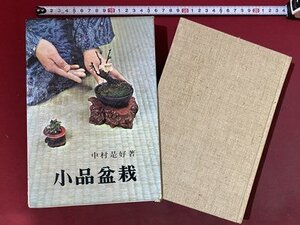 ｃ※**　小品盆栽　中村是好・著　昭和43年　鶴書房　/　N79