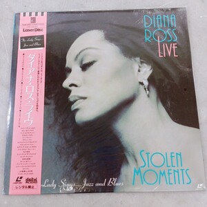 LP 帯付 レーザーディスク ダイアナ・ロス・ライヴ DIANA ROSS LIVE ジャズ