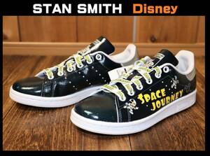 送料無料 即決【未使用】 adidas Originals × Disney ★ STAN SMITH (US6.5/24.5cm) ★ アディダス スタンスミス HQ2173 SPACE JOURNEY 