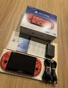 PSVITA 本体 メタリックレッド PCH-2000