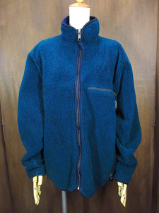 ビンテージ90’s●Patagoniaヘビーレトロパイルカーディガン深緑size L●231213j7-m-jk-flc古着1990sパタゴニア