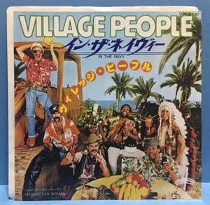 EP 洋楽 Village People / In The Navy 日本盤