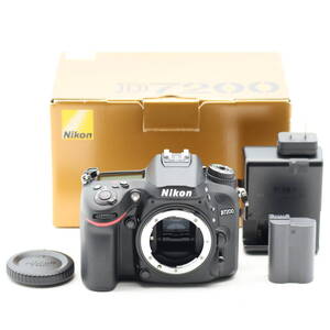 ショット数1794回の新品級 | Nikon ニコン デジタル一眼レフカメラ D7200 #3874