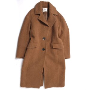 SLY AIRY WOOL SHAGGY コート 定価18,700円 フリーサイズ D/BEG 030EAA30-0810 スライ ウール シャギー ロングコート