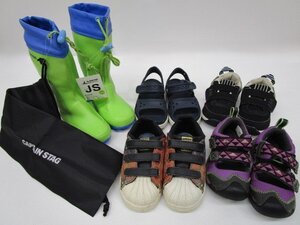 [即日発送] キッズシューズ adidas アディダス/newbalance /crocks/IFME/CAPTAIN STAG 他 16～17.5センチ 5点セット まとめ売り④ 331