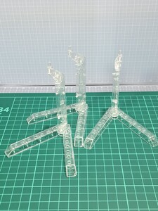 ジャンク スタンド クリア 3セット hg ガンプラ ガンダム GUNDAM gunpura robot std3462