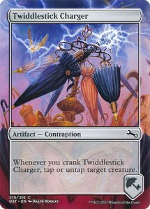 MTG ■無/英語版■ 《Twiddlestick Charger》▲銀枠▲ Unstable UST