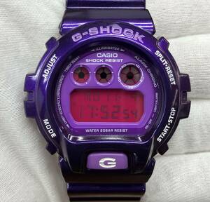 CASIO G‐SHOCK カシオGショック クォーツ メンズ　腕時計 DW-6900CC パープル ピンク