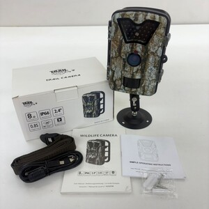 F208-P2-387 TRAIL CAMERA トレイルカメラ 防犯カメラ 屋外向け INFRARED FLASH 箱付き 通電確認OK