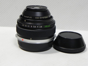 OLYMPUS OM-SYSTEM Zuiko AUTO-MACRO 38mm/f 2.8 レンズ(中古良品)