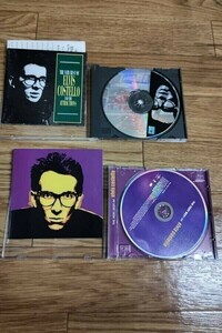 ★☆Ｓ05603　エルヴィス・コステロ（Elvis Costello)【& The Attractions】【The Very Best Of Elvis Costello】　CDアルバム２枚☆★