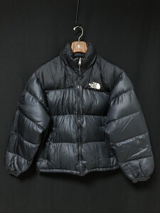 ◆90s【700FP】ヴィンテージ バングラデシュ製◆THE NORTH FACE ヌプシ ノースフェイス ダウンジャケット L　ブラック