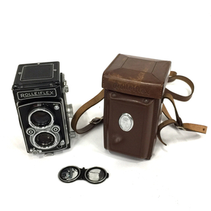 1円 ROLLEIFLEX Tessar 1:3.5 75mm 二眼レフフィルムカメラ 光学機器