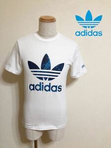 【新品】 adidas orignals TREFOIL TOKYO アディダス オリジナルス トレフォイル ロゴ 東京 Tシャツ 白 トップス サイズO 半袖 DP0231