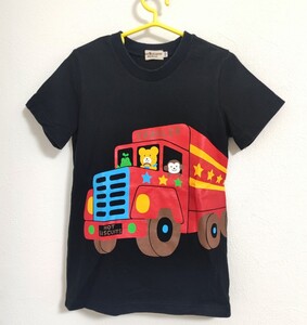 〈110〉ホットビスケッツ　ミキハウス　半袖　Tシャツ　yut110