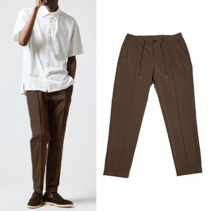 一度着6.1万 23SS 1piu1uguale3 CREASE SLACKS　クリース スラックス パンツ　ウノピゥウノウグァーレトレ　　　　AKM wjk ジュンハシモト