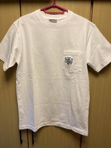 正規 20SS DIOR × SHAWN STUSSY ディオール ショーン ステューシー KIM JONES キムジョーンズ BEE 蜂 ロゴ Tシャツ 白 XS 033J644A0554